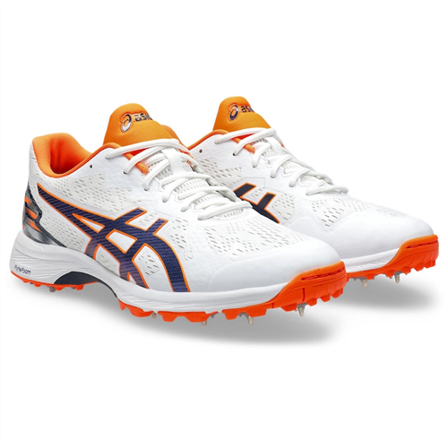 Asics Quick Single Cricket Shoe White/Midnight