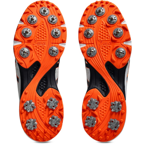 Asics Quick Single Cricket Shoe White/Midnight