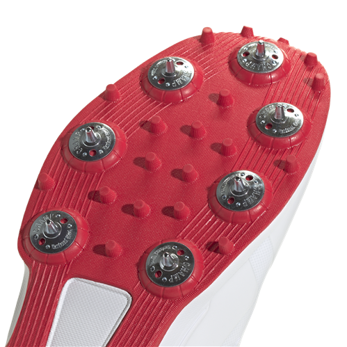 Adidas SL22 YDS Cricket Shoe White/Gold/ Red