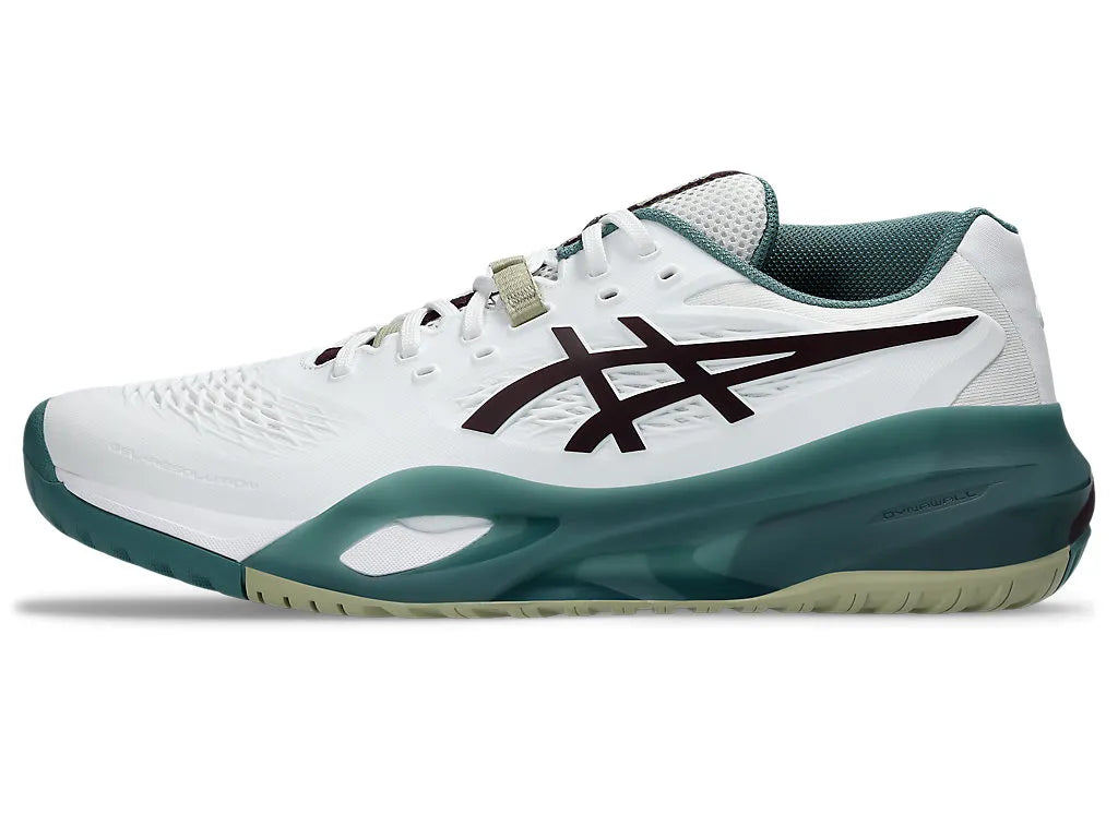 Asics Gel-Resolution X (HARDCOURT) Wide - White/Dark Aubergine