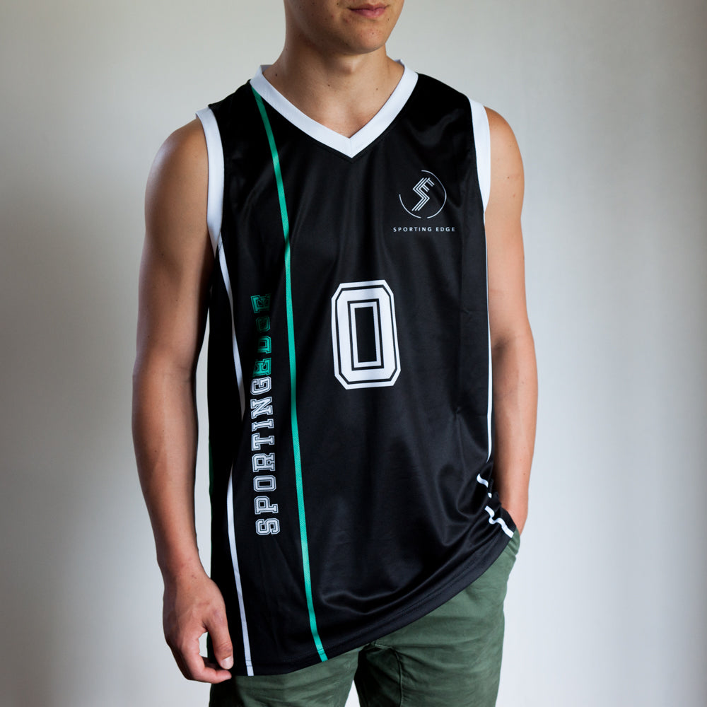 SPORTING EDGE CASUAL BASKETBALL SINGLET