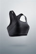 LINEBREAK WOMEN'S COMPRESSION CROP TOP - BLACK