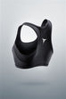 LINEBREAK WOMEN'S COMPRESSION CROP TOP - BLACK