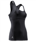LINEBREAK WOMEN'S COMPRESSION SINGLET - BLACK