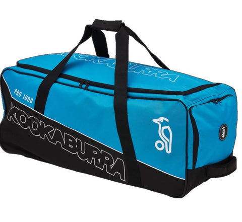 Kookaburra Pro 1500 Wheelie Bag Blue/Blk