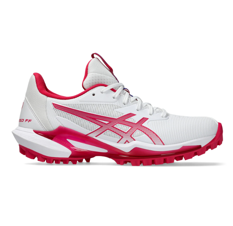 Asics Field Speed FF White/Bright Rose Women's