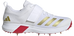 Adidas AdiPower Vector Cricket Shoe White/Gold/Red