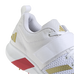 Adidas AdiPower Vector Cricket Shoe White/Gold/Red
