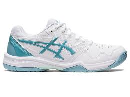 Asics Women Gel Delicate 7 White/Smoke Blue