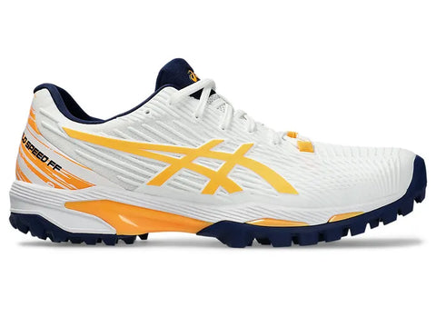 Asics Field Speed FF Men's Shoes - White/Stadium Orange
