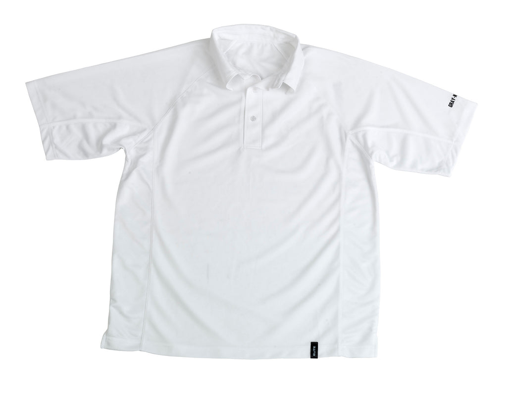 Gray Nicolls Elite Short Sleeve Shirt White