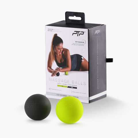 Powettube Pro Trigger Point Massage 2pk LIMEBLK